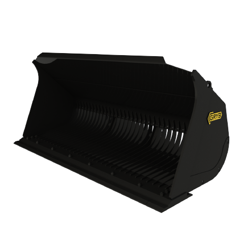 Loader Skeleton Bucket (40) 108" 3.00Y³ 12 Tines 5.625"