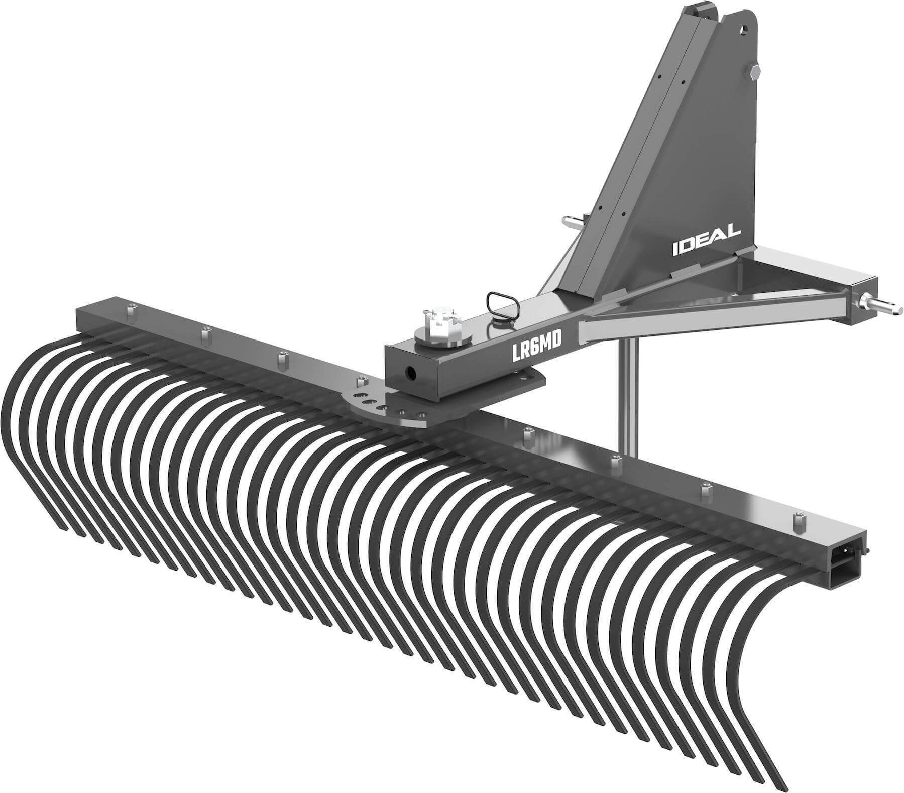 6' Landscape Rake - Medium Duty