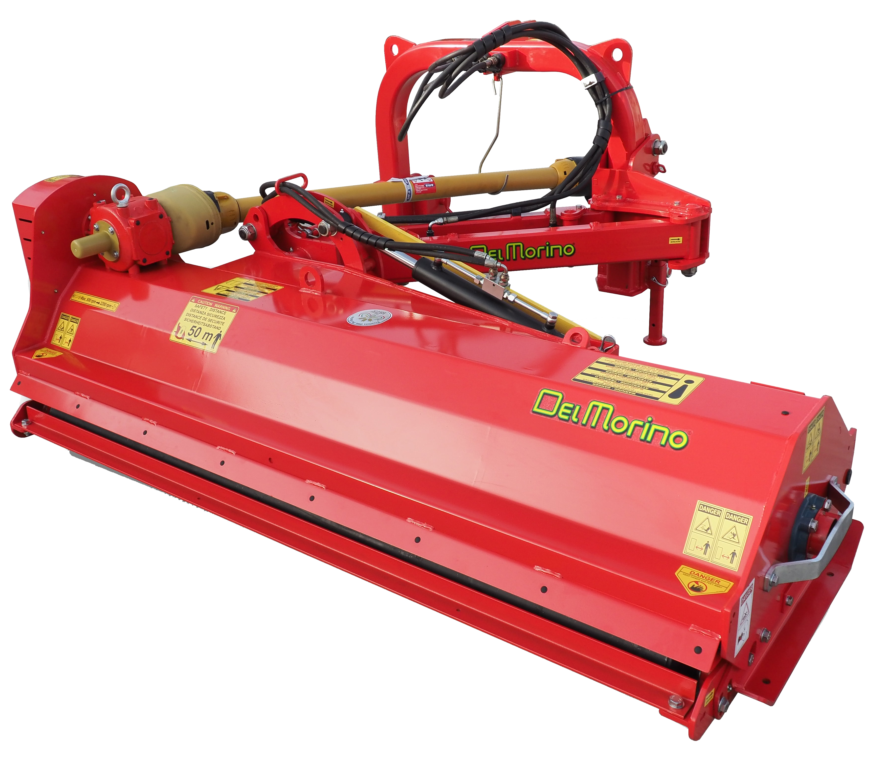 86" Levante Super Flail Mower W/Hydraulic Side Shift & Tilt - Hammers