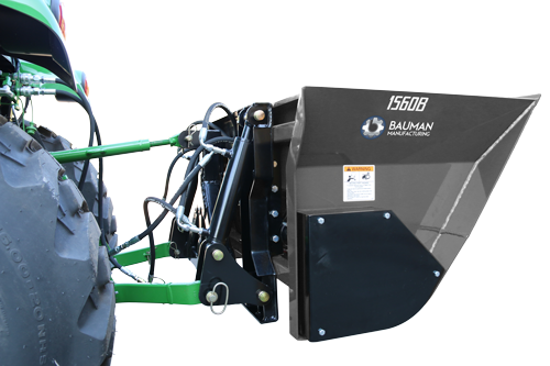 Self-Loading Salt Drop Spreader - Hydraulic