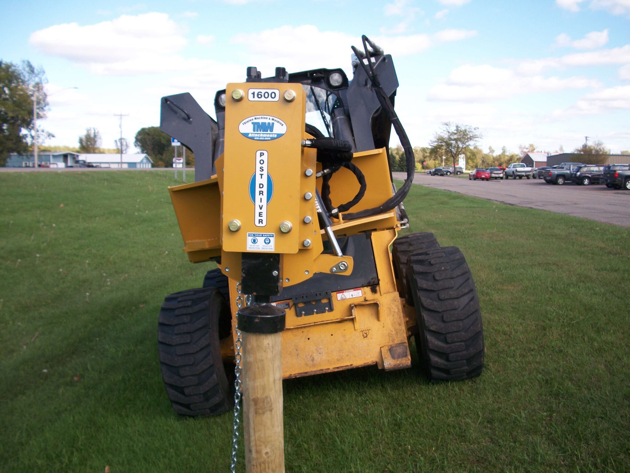 Post Driver W/ Rotator