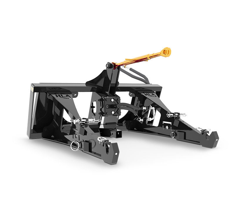 3 Point Hitch PTO Adapter High Flow Skidsteer 30-40GPM=50-60Hp PTO