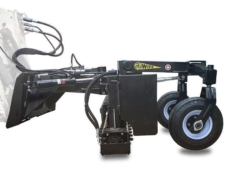 60" Hydraulic Power Rake
