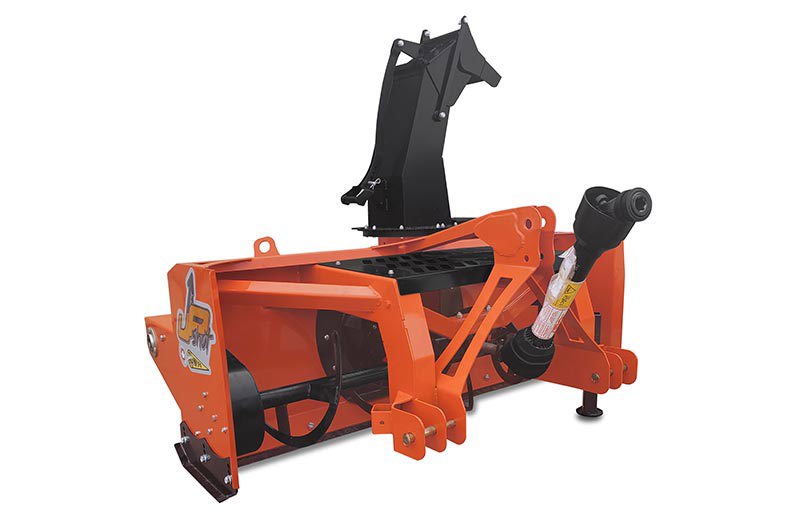 60" Pull-Type Snow Blower Manual Rotation