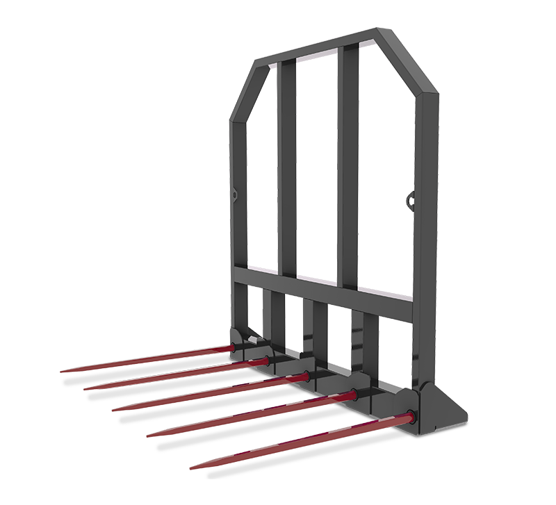 Bale Spear 5 Prong 39" Skidsteer