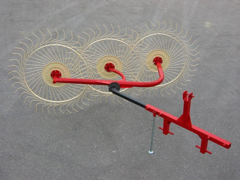 3 Wheel Inline Rake