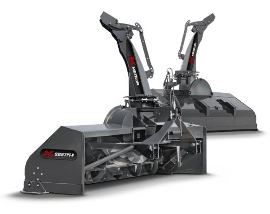 54" Pull Type Performance Series - Hydraulic Chute, Charcoal