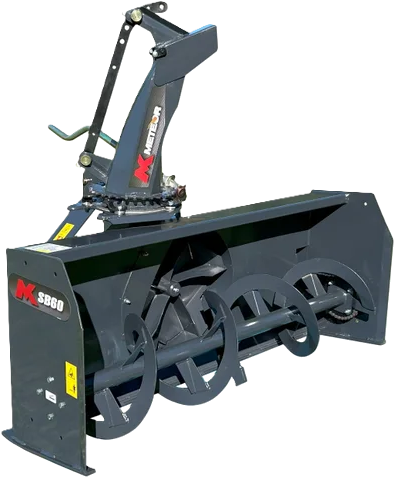 60" Single Auger - Hydraulic Rotator W/Hydraulic Motor And Hoses
