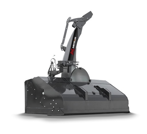 78" Pull Type Performance Series - Hydraulic Chute, Charcoal