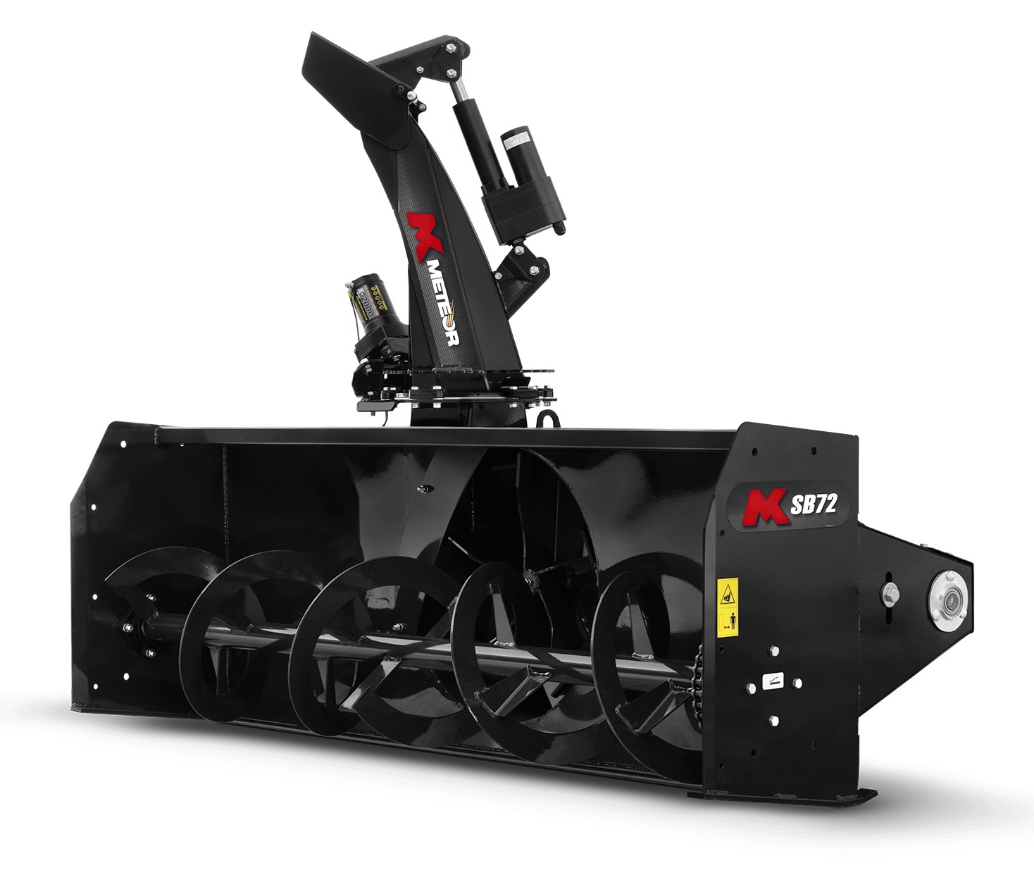 Snowblower 72" Hyd Chute-Charcoal