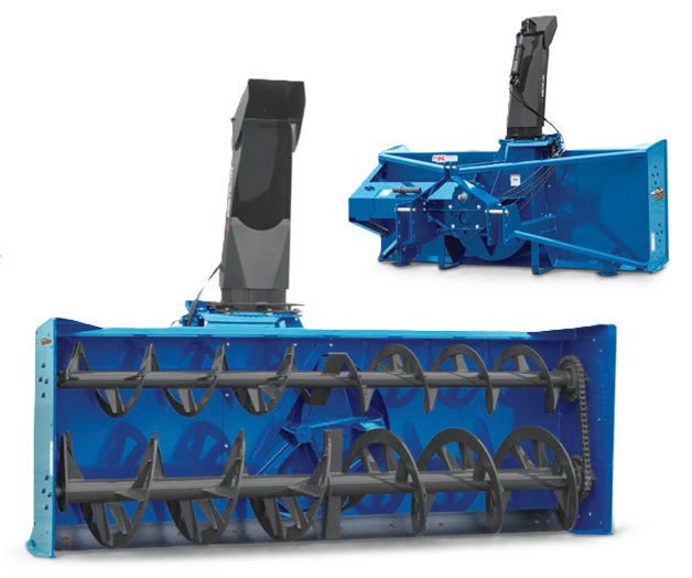 87" Double Auger - Hydraulic Rotator, 540 RPM, Rear Mount