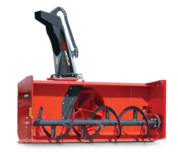 Snowblower 87" Hyd Chute Charcoal Single Auger