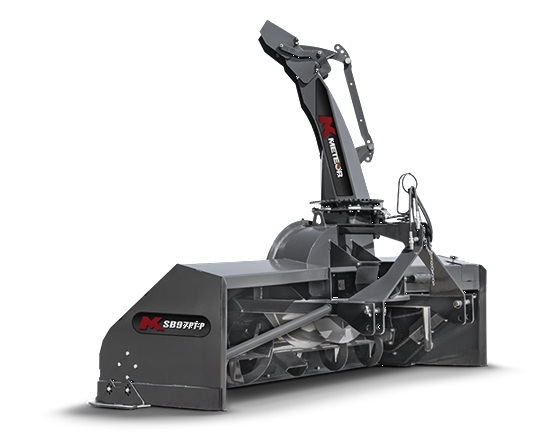 60" Pull Type Performance Series - Hydraulic Chute, Charcoal