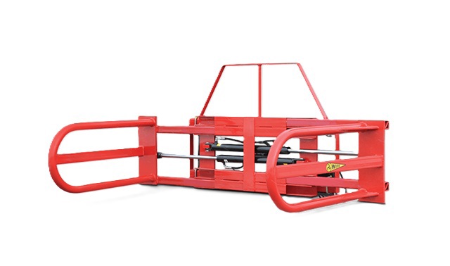 Square Bale Hugger Universal Skidsteer Mount