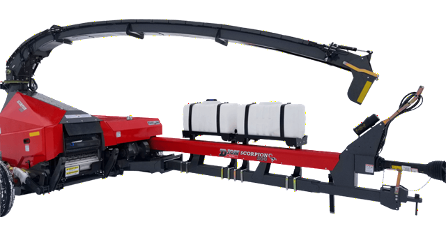 Scorpion 300 W/ Stinger Spout, TST  Processor Rolls, Tandem Axle Terra Trac