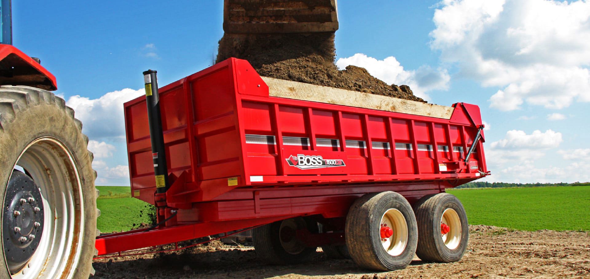 90" X 192" X 30" Dump Trailer