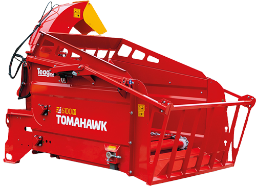 T6100H Hydraulic Bale Processor