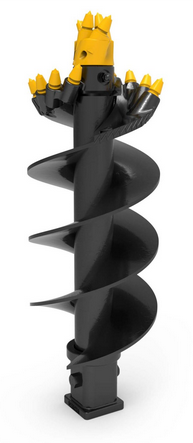 Auger Rock 18" X 48"