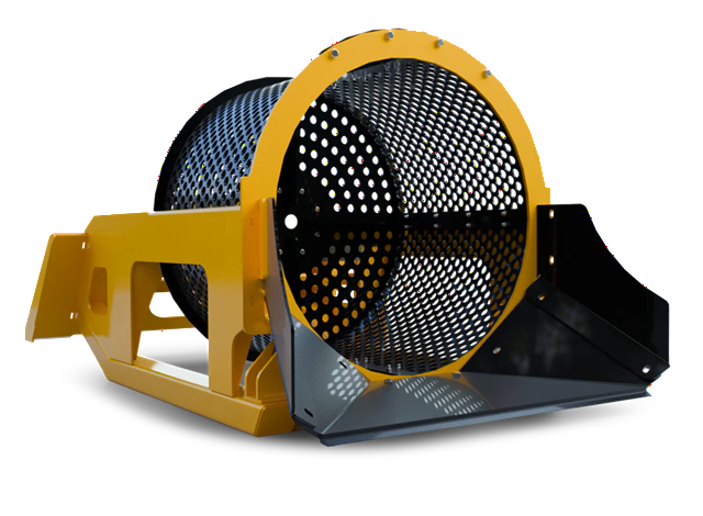 Mini Skid Steer Topsoil Screener