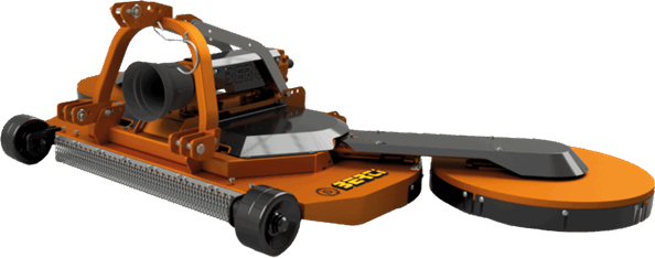 Mower W/ 2 Side Discs 62"