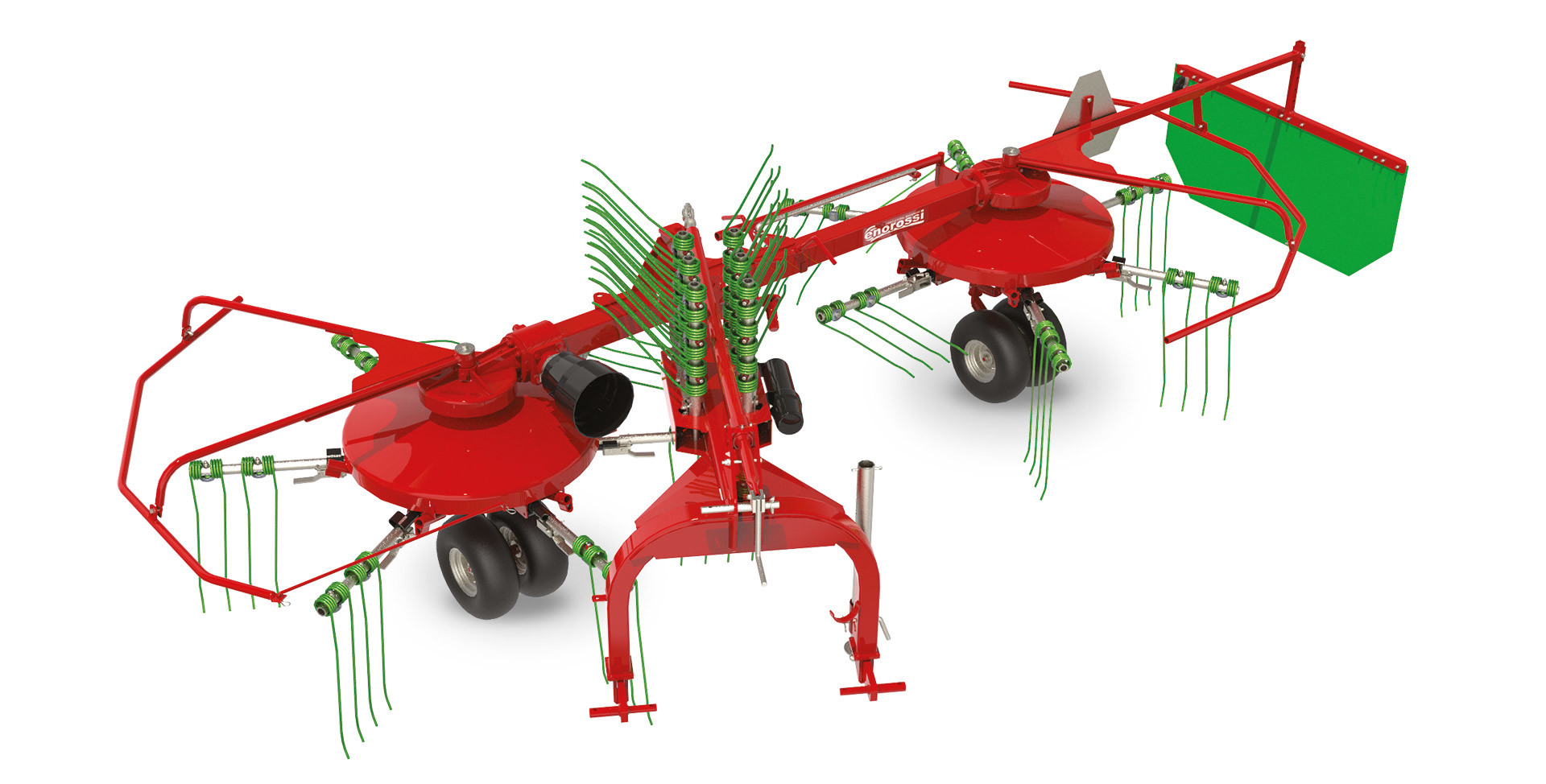 Combination Rake-Tedder