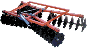 10' Clevis Hitch Disc Harrow