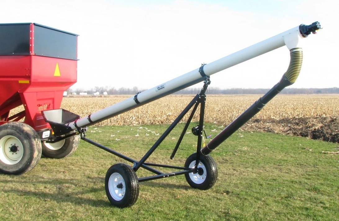 Transport Auger - Cupped Plastic