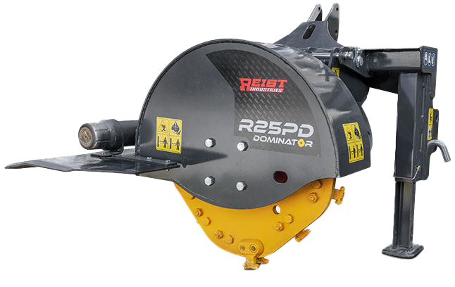 18" Stump Grinder - 10-15 GPM,Mini SSL Mount