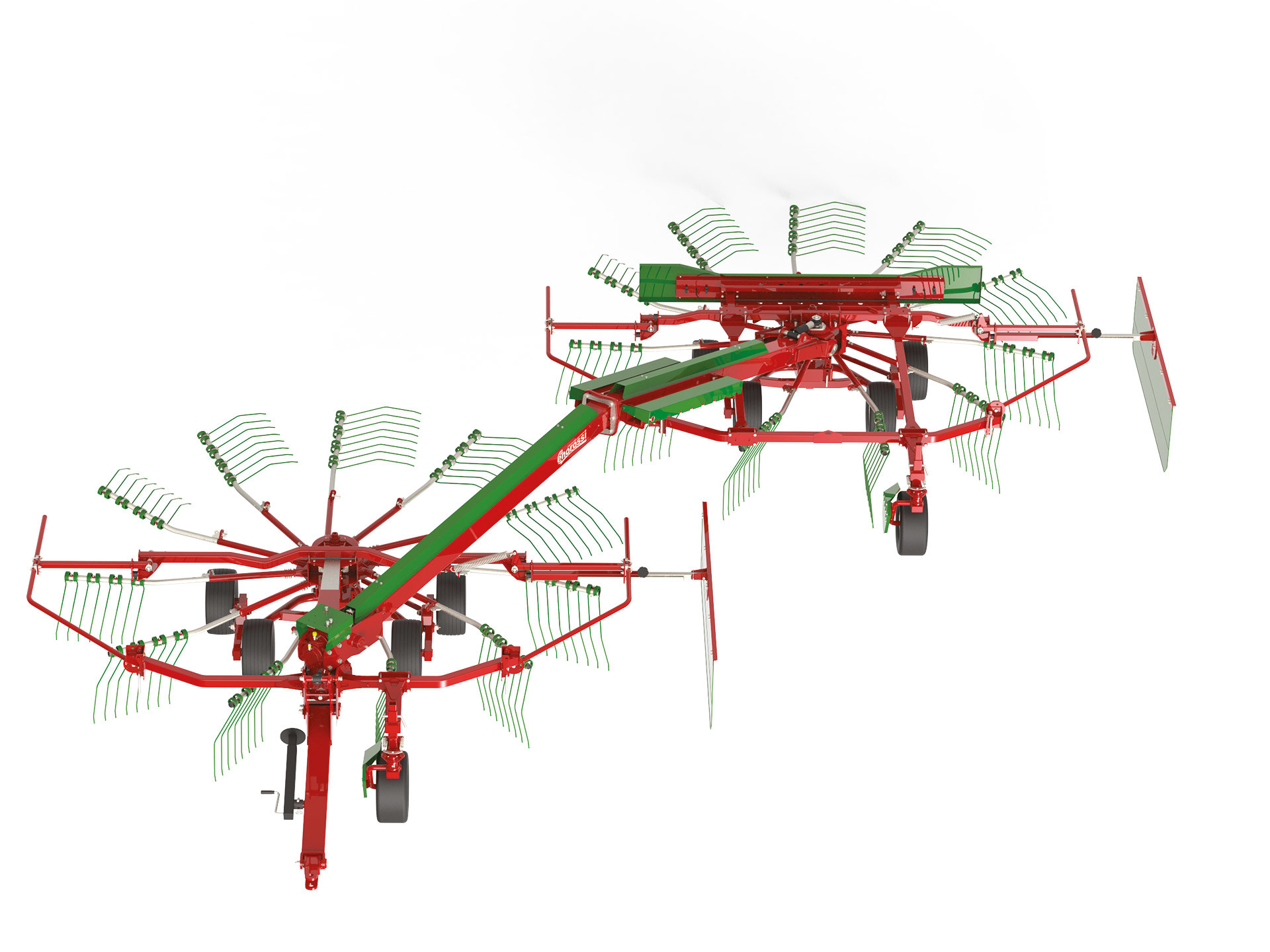 Double Rotary Rake